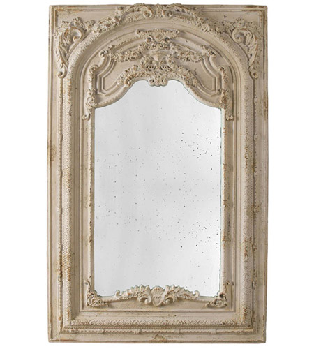 Antique White Floor Mirror, Vintage White Floor Mirror