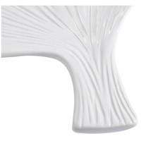 A&B Home 8038 Ginko Leaf Matte White Decorative Plate 8038-(4).jpg thumb