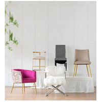 A&B Home DF43116-DS Cavendish Gold and White Chair alternative photo thumbnail
