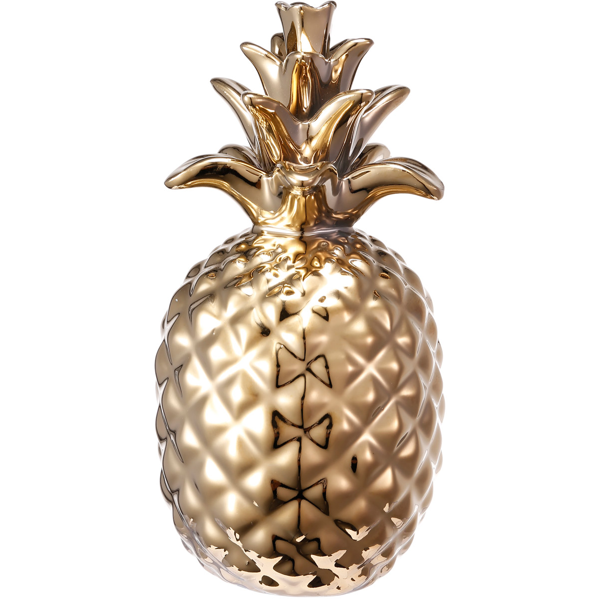 AB Home 1749GOLD Pineapple Gold Decor Accent