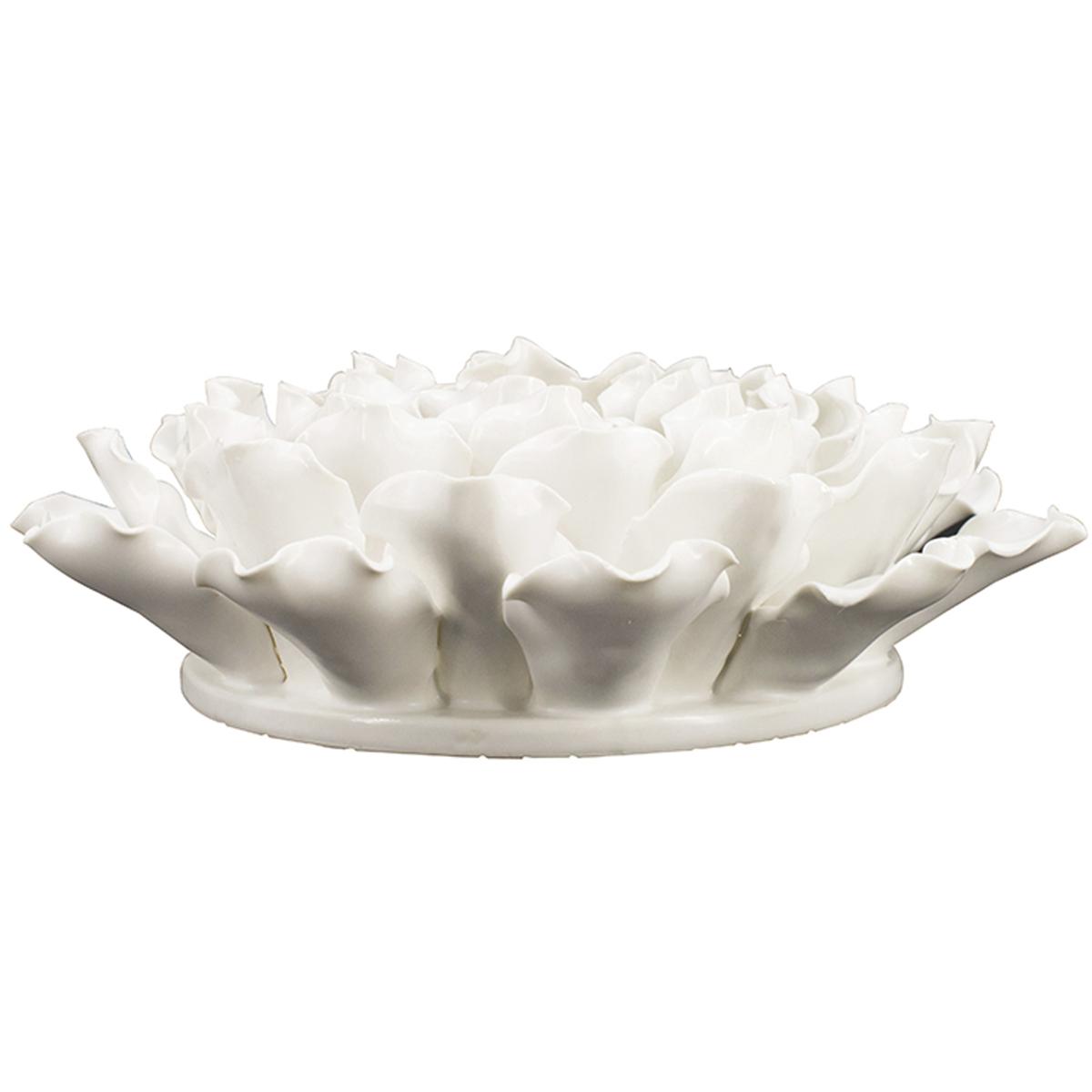 A&B Home AV9077 Handmade Flower Cream Wall Art