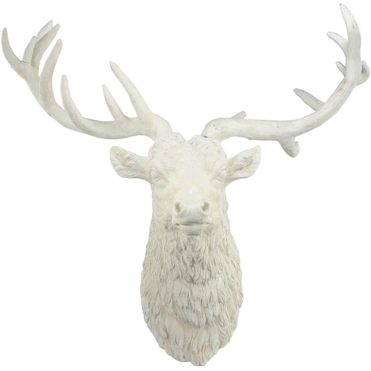A&B Home HP75767 Darby Aged White Wall Accent