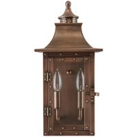 Acclaim Lighting 8302CP St. Charles 2 Light 17 inch Copper Patina Exterior Wall Mount  alternative photo thumbnail
