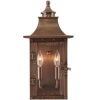 Acclaim Lighting 8302CP St. Charles 2 Light 17 inch Copper Patina Exterior Wall Mount  alternative photo thumbnail