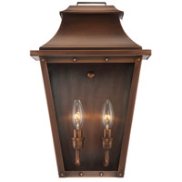 Acclaim Lighting 8424CP Coventry 2 Light 17 inch Copper Patina Exterior Pocket Wall Mount photo thumbnail