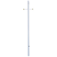 Acclaim Lighting 98WH Direct Burial 84 inch Gloss White Exterior Lamp Post photo thumbnail