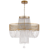 Acclaim Lighting IN11311AG Viola 12 Light 36 inch Antique Gold Chandelier Ceiling Light photo thumbnail