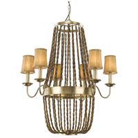 Acclaim Lighting IN11405AGL Anastasia 6 Light 33 inch Antique Gold Leaf Chandelier Ceiling Light photo thumbnail