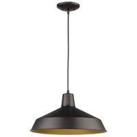 Acclaim Lighting IN31143ORB Alcove 1 Light 16 inch Oil Rubbed Bronze Pendant Ceiling Light photo thumbnail
