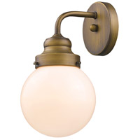 Acclaim Lighting IN41224RB Portsmith 1 Light 6 inch Raw Brass Sconce Wall Light alternative photo thumbnail