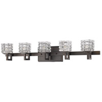 Acclaim Lighting IN41317ORB Coralie 5 Light 30 inch Oil Rubbed Bronze Vanity Light Wall Light photo thumbnail