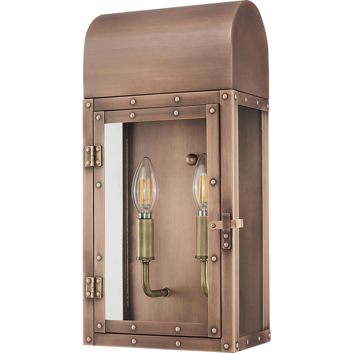 Acclaim Lighting 1012CP Spencer 2 Light 16.75 inch Antique Copper Exterior Wall Mount