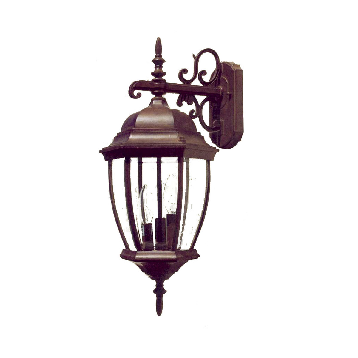 Acclaim Lighting 5012BW Wexford 3 Light 23 inch Burled Walnut Exterior Wall Mount