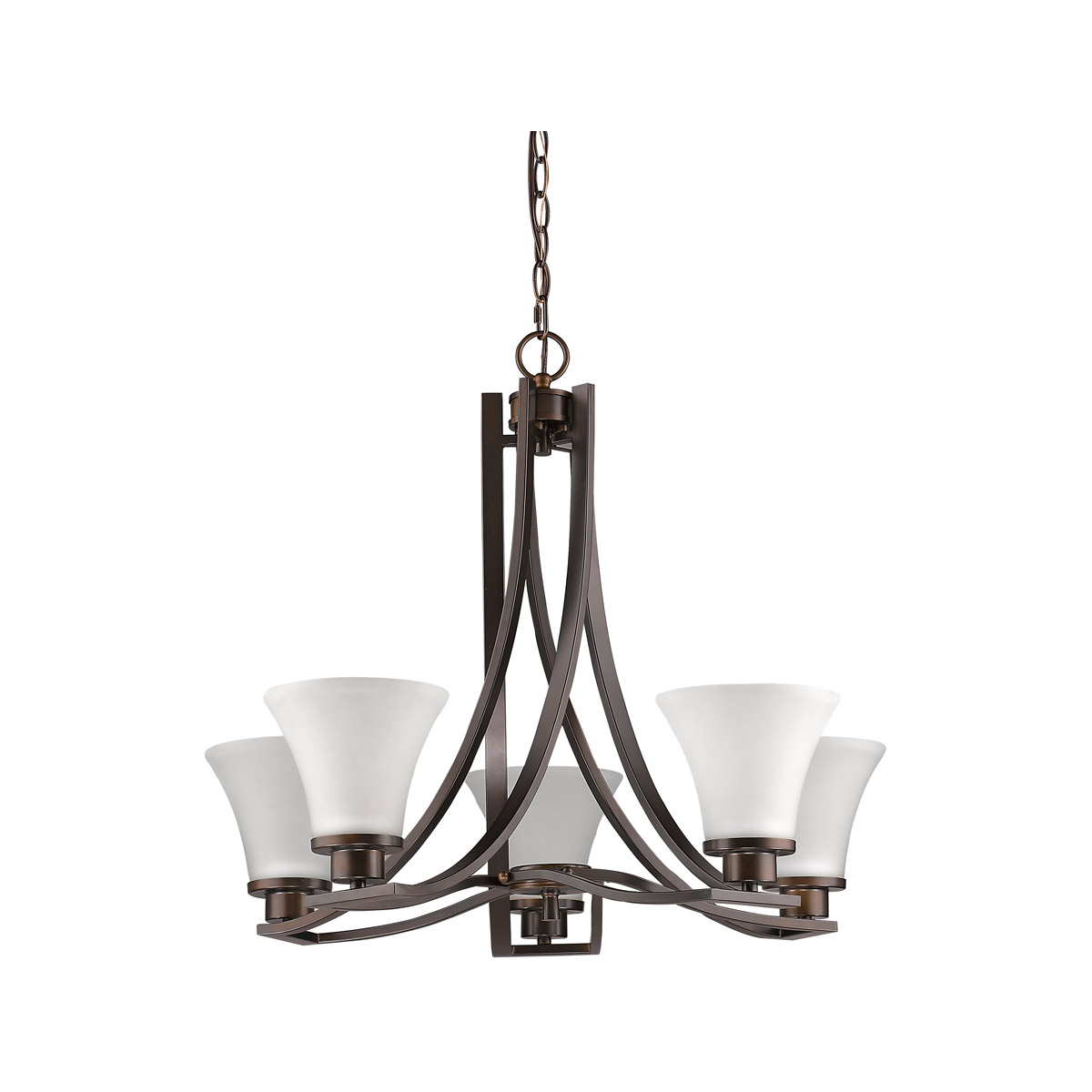 Acclaim Lighting IN11270ORB Mia 5 Light 26 inch Oil Rubbed Bronze Chandelier Ceiling Light