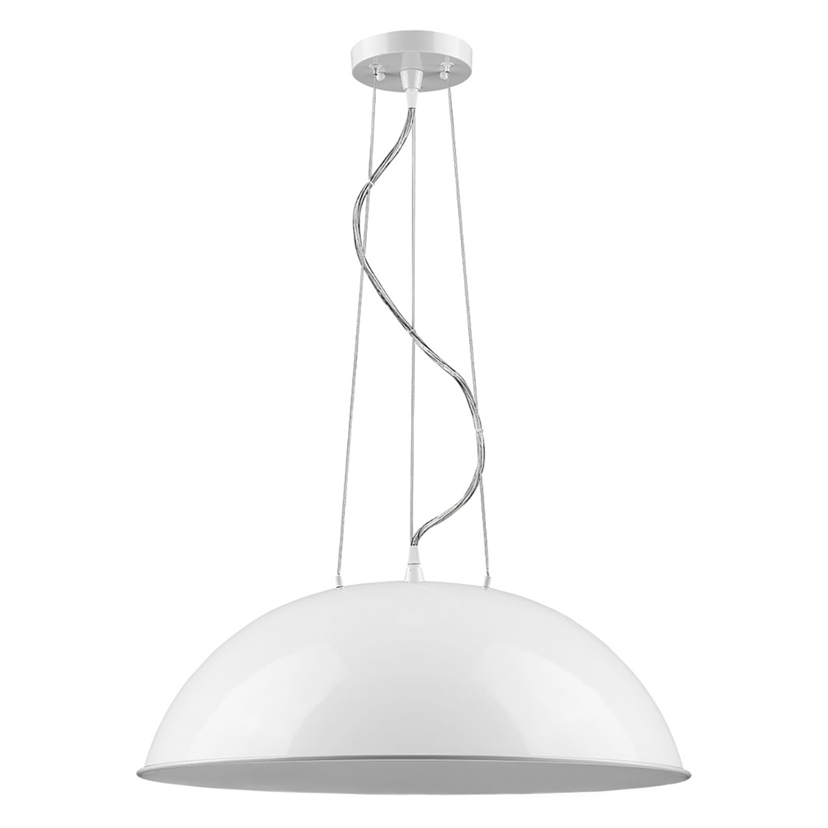 Acclaim Lighting IN31450WH Layla 1 Light 22 inch White Pendant Ceiling Light in Gloss White