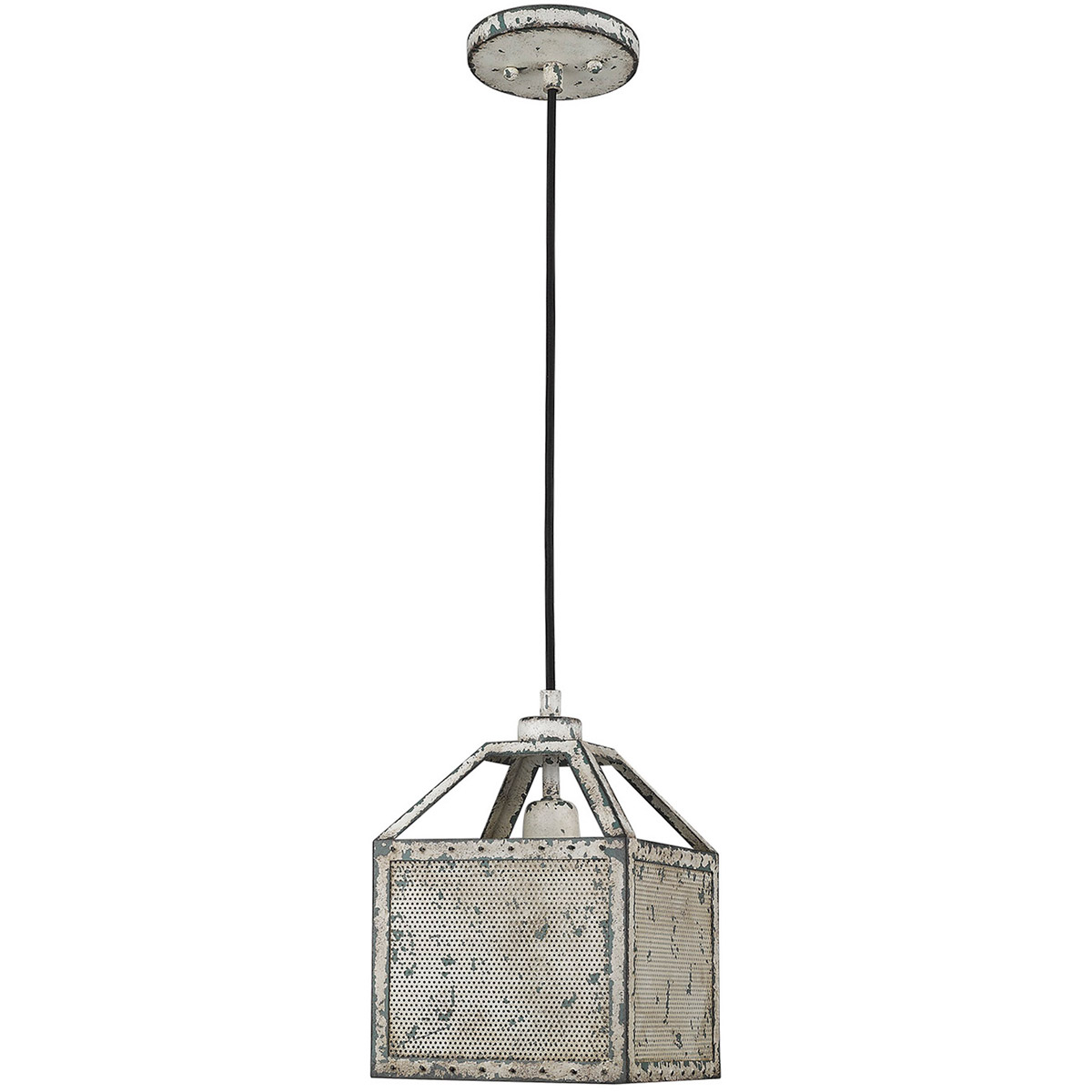Acclaim Lighting IN31510AI Iris 1 Light 8 inch Aged Ivory Pendant Ceiling Light