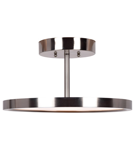 Access 20494ledd Bs Acr Sphere Led 15 Inch Brushed Steel Semi