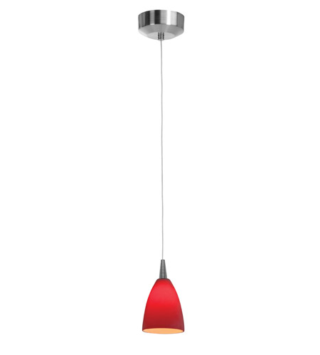 Tungsten Led 4 Inch Brushed Steel Pendant Ceiling Light