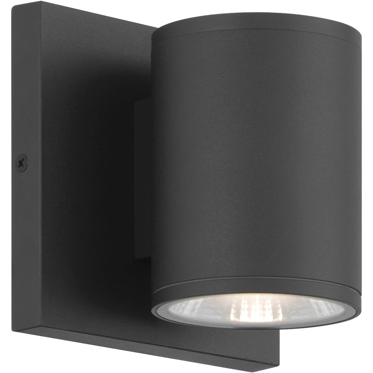 Access 19975LEDMG-BL/CLR Sunset 4.75 inch Black Wall Sconce Wall Light