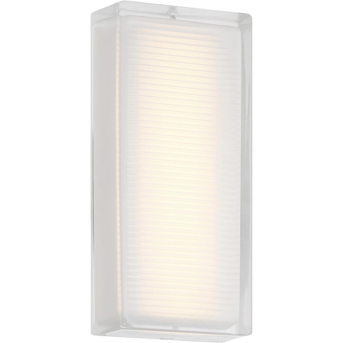 Access 19992LEDMG-WH/FST Porto 4.75 inch White ADA Wall Sconce Wall Light