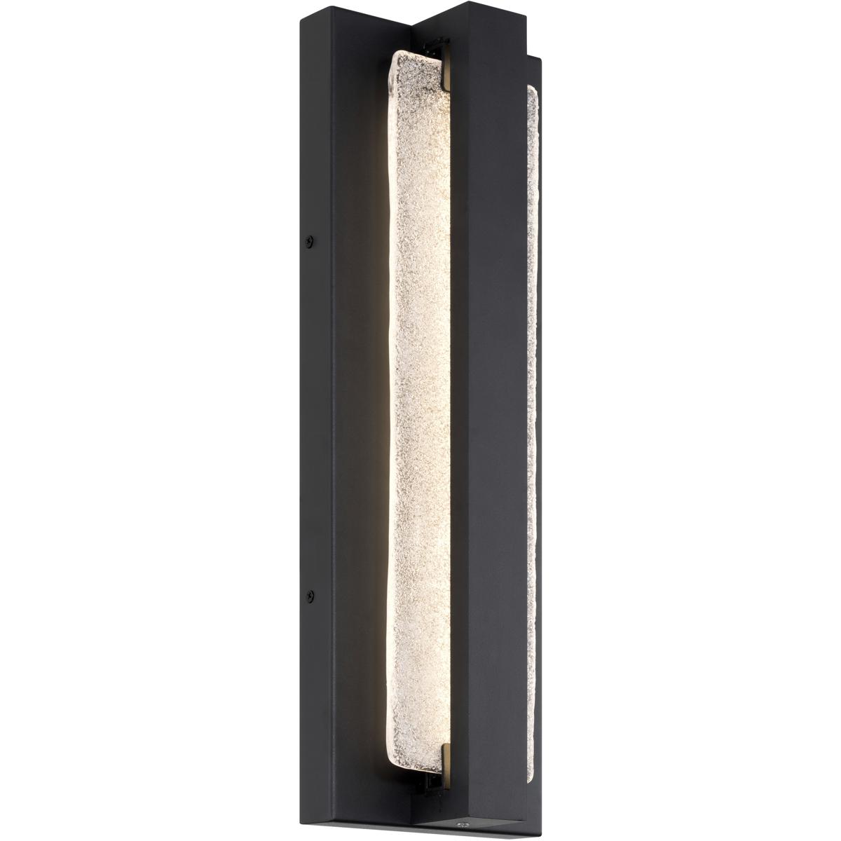 Access 19997LEDMG-BL/TEX Riviera 5.75 inch Black ADA Wall Sconce Wall Light
