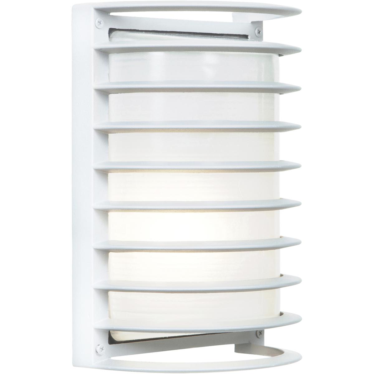 Access 20010MG-WH/RFR Bermuda 1 Light 10.5 inch White Outdoor Wall Sconce