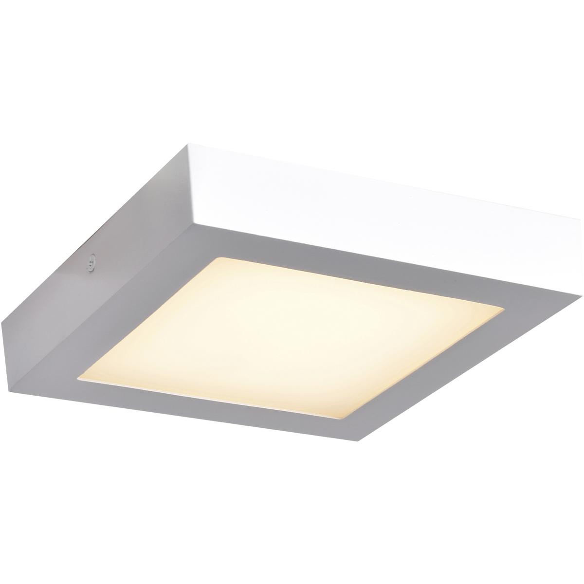 Access 20802LEDD-WH/ACR Strike 2.0 LED 7 inch White Flush Mount Ceiling Light
