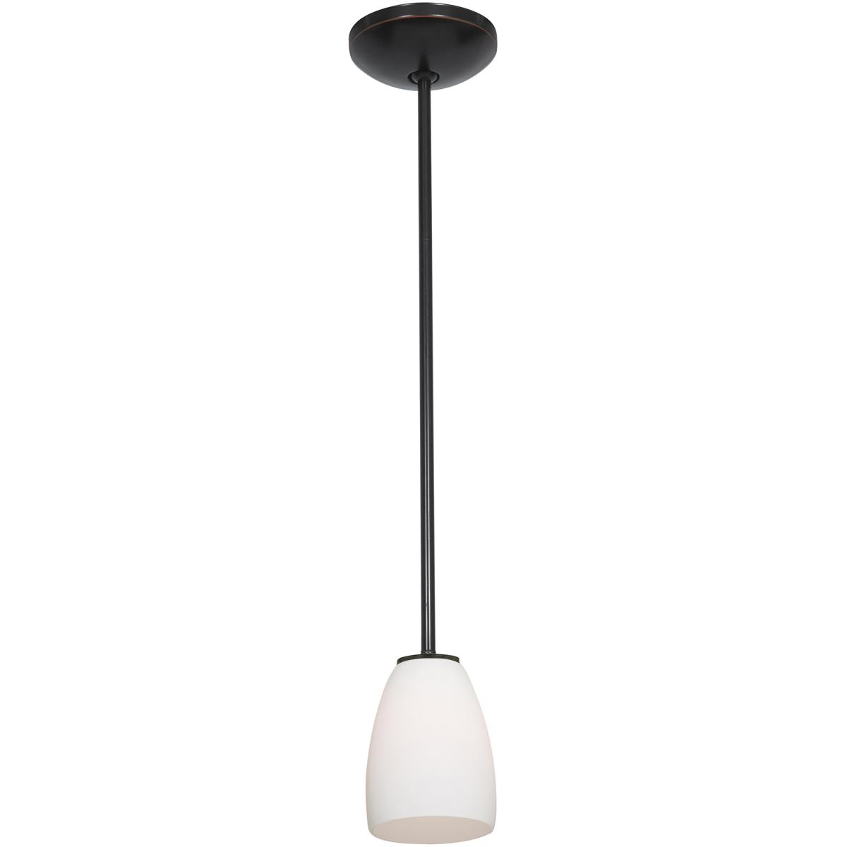 Access 28069-3R-ORB/OPL Sherry LED 4.5 inch Oil Rubbed Bronze Pendant Ceiling Light in Opal