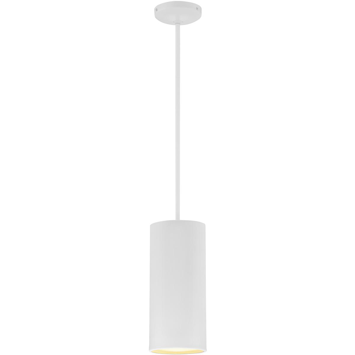 Access 29007LEDDLP-MWH Pilson XL LED 6 inch Matte White Pendant Ceiling Light