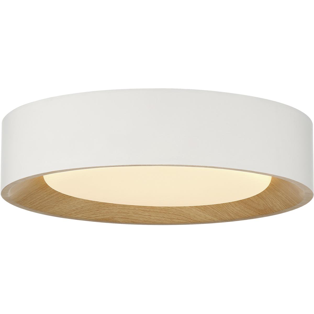 Access 49910LEDDCS-MWH/ACR Maddy 13.75 inch Matte White Flush Mount Ceiling Light