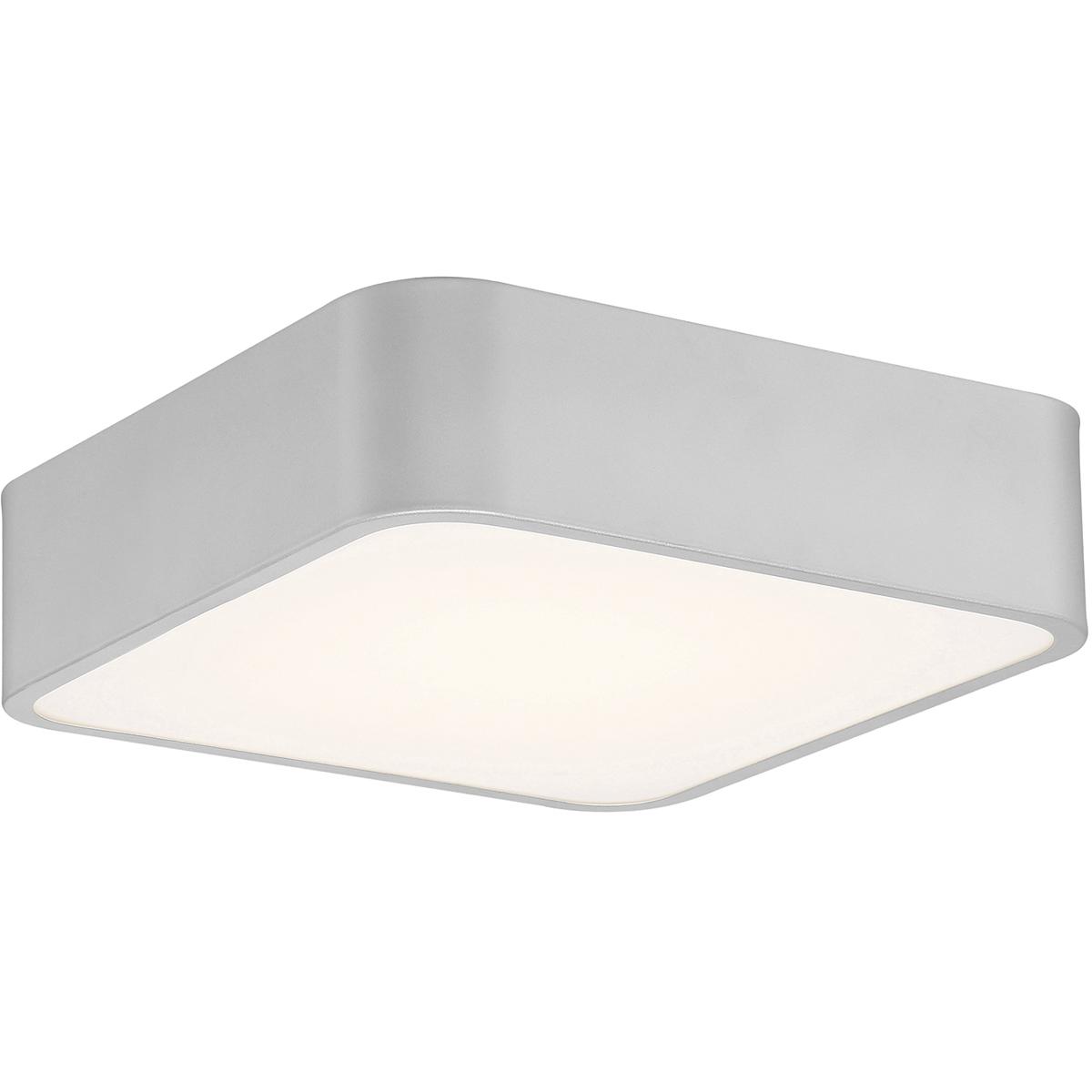 Access 49980LEDDCS-SAT/ACR Granada LED 12 inch Satin and White Flush Mount Ceiling Light