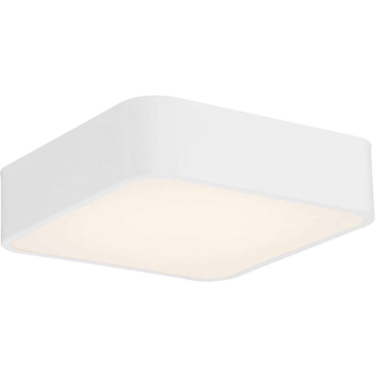 Access 49980LEDDCS-WH/ACR Granada LED 12 inch White Flush Mount Ceiling Light
