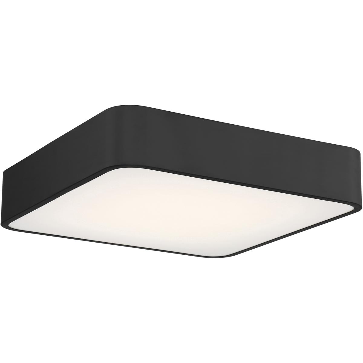 Access 49981LEDDCS-BL/ACR Granada Color Selectable 15.75 inch Black Flush Mount Ceiling Light