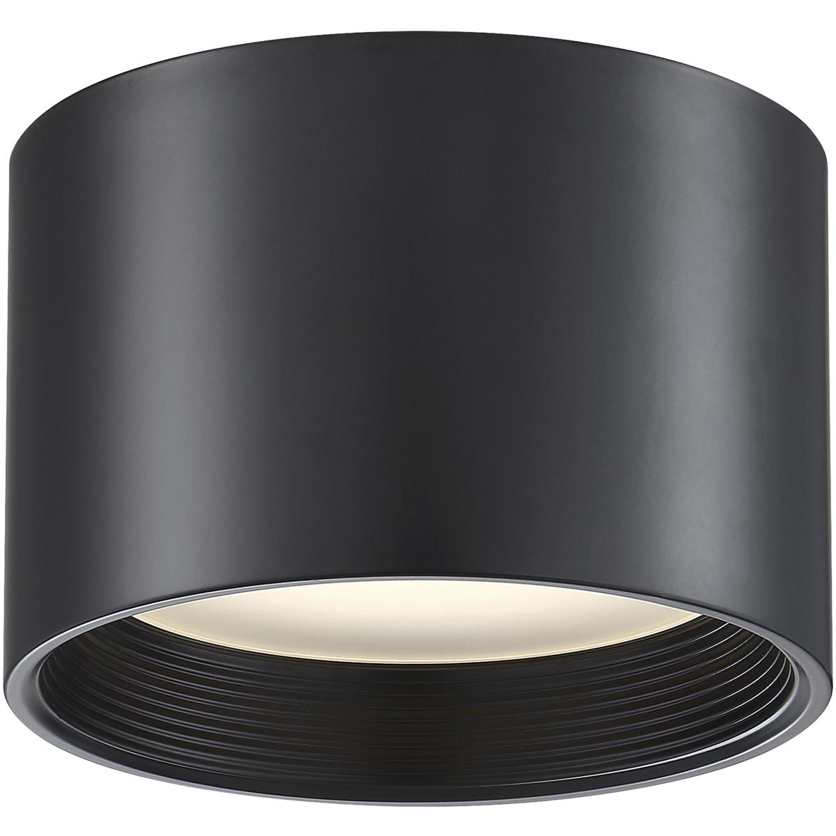Access 50007LEDD-BL/ACR-120V Reel LED 7.75 inch Black Flush Mount Ceiling Light