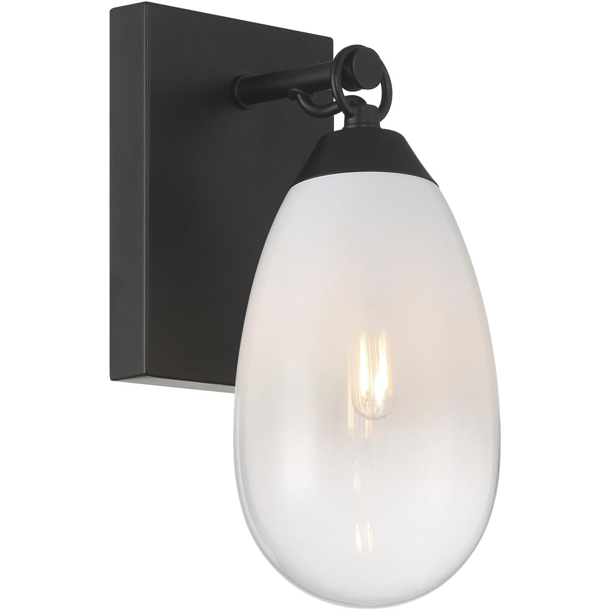 Access 61101LEDDLP-BL/CFR Ombre 4.75 inch Black Wall Sconce Wall Light