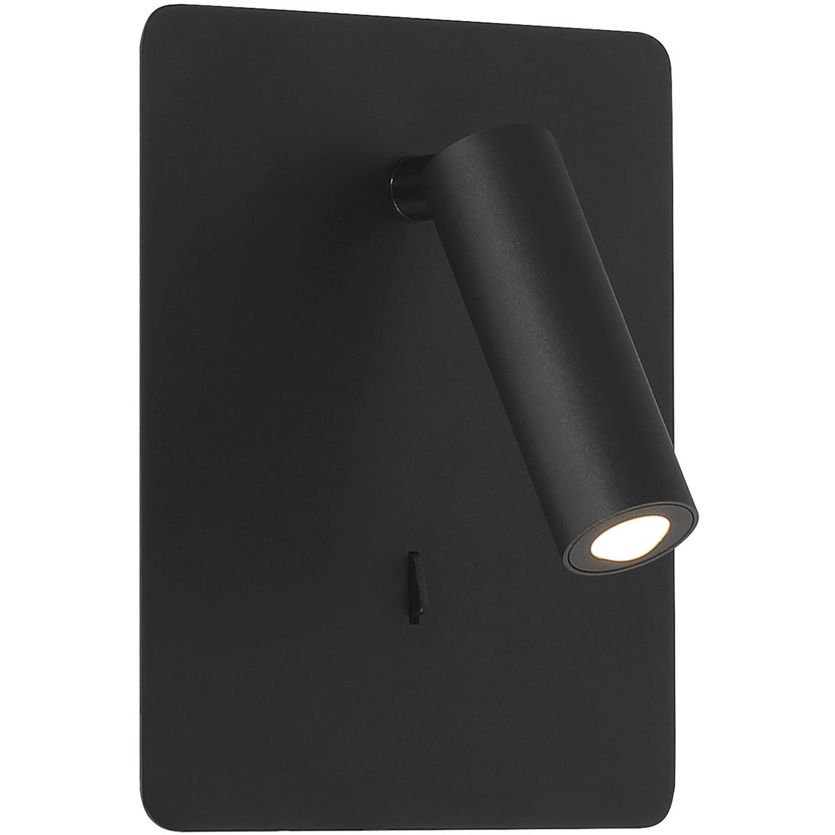 Access 62087LED-MBL Villa 1 Light 6 inch Matte Black ADA Wall Sconce Wall Light
