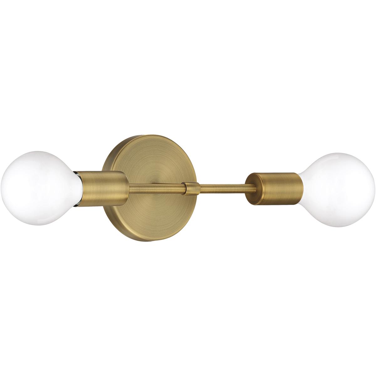 Access 62302LEDDLP-ABB Iconic G Wall Sconce Wall Light in Antique Brushed Brass