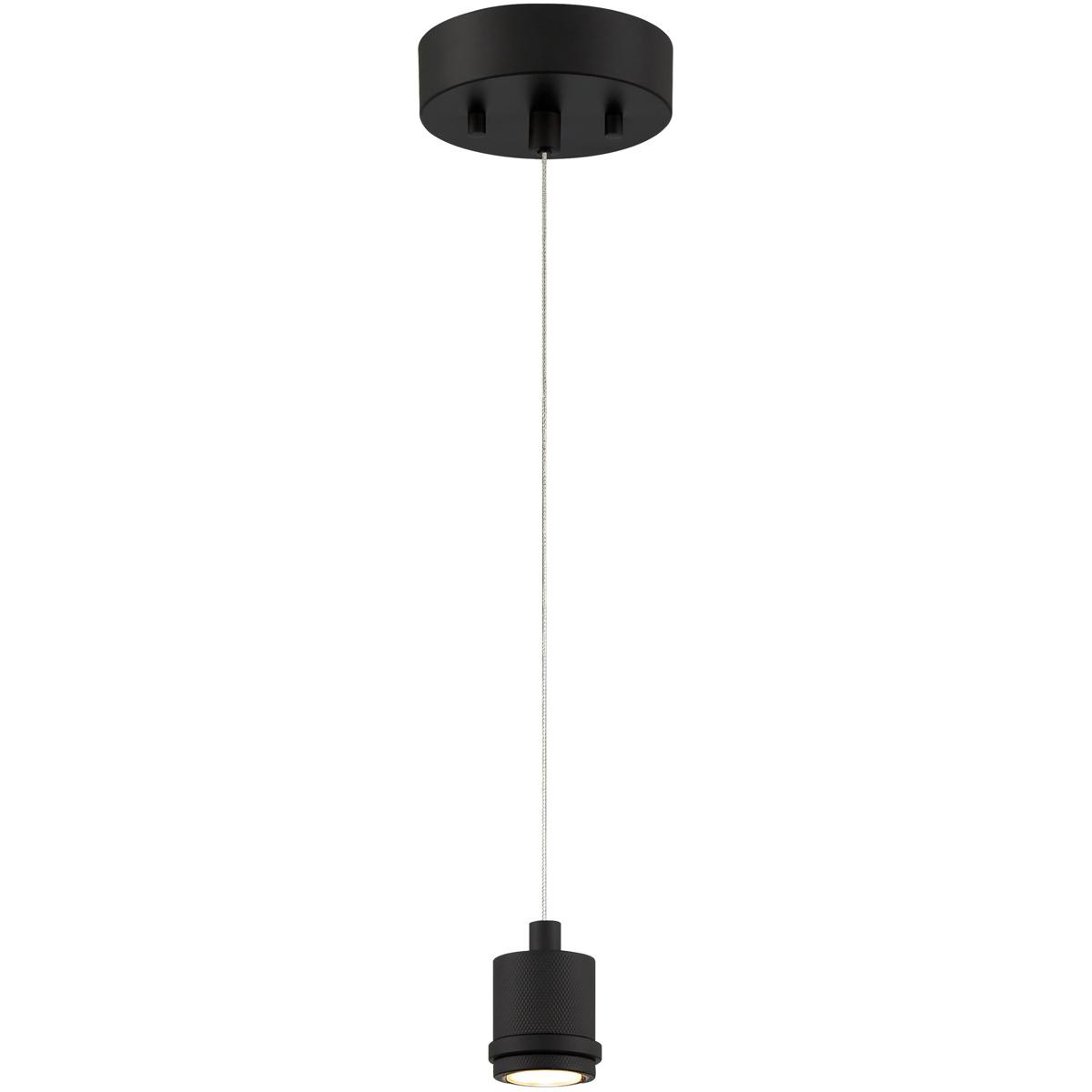 Access 63139LEDD-MBL Port Nine 1 Light 2.25 inch Matte Black Pendant Ceiling Light