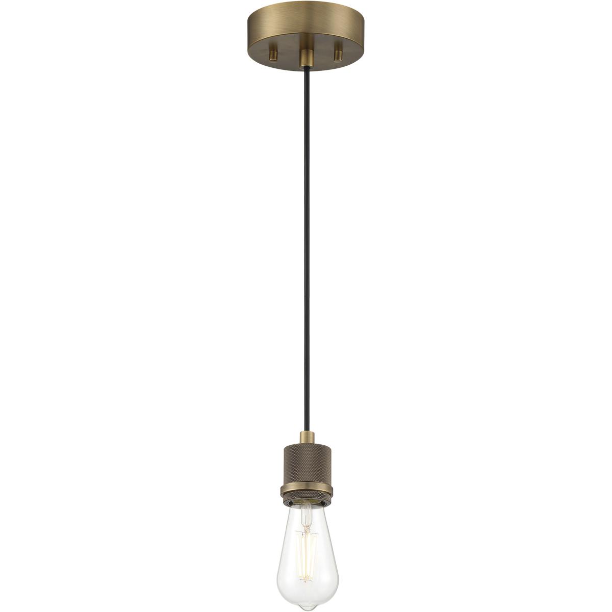 Access 63139LEDDLP-ABB Port Nine Bare 1 Light 2.25 inch Antique Brushed Brass Pendant Ceiling Light
