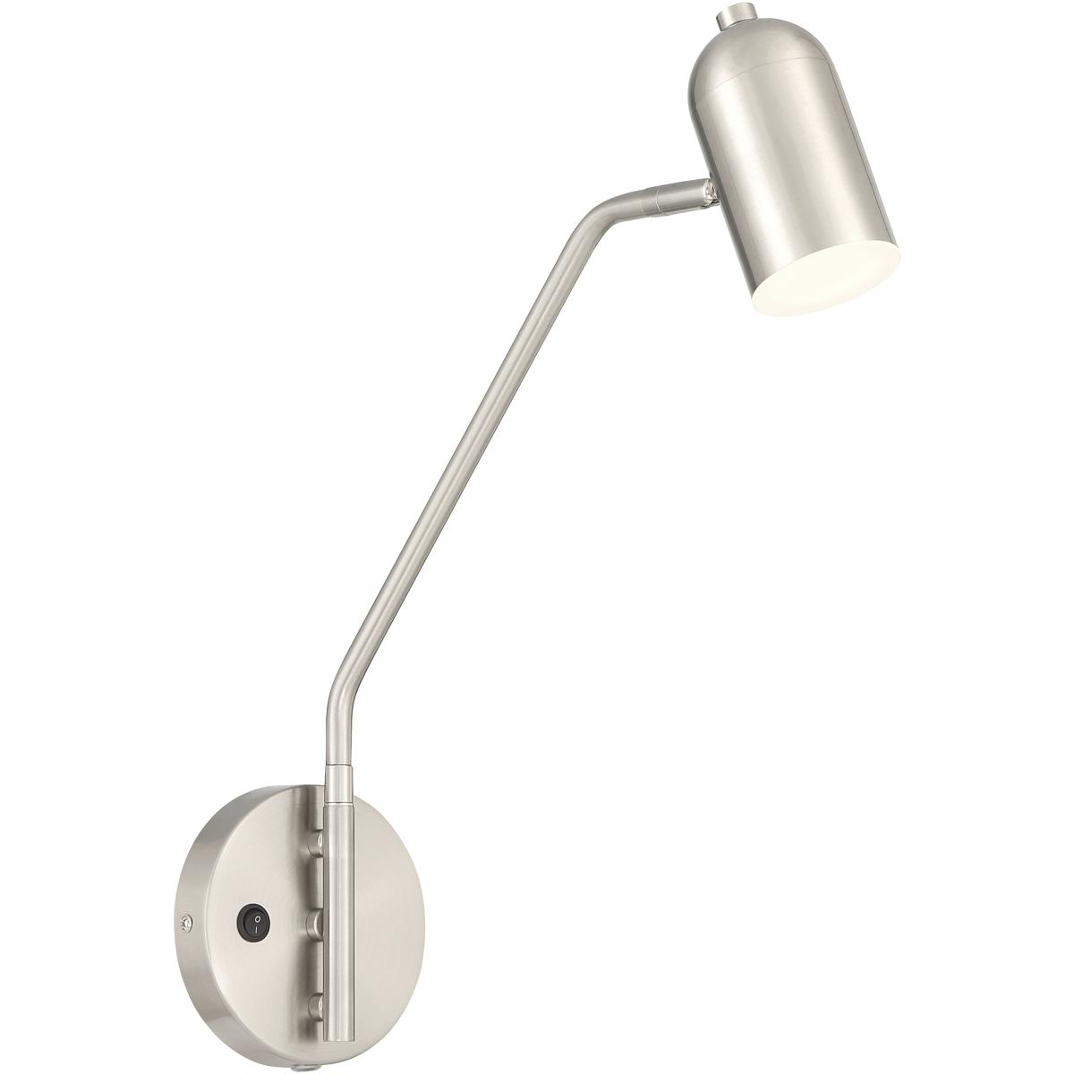 Access 72016LEDD-BS Aalto 1 Light 4.75 inch Brushed Steel Reading Light Wall Light
