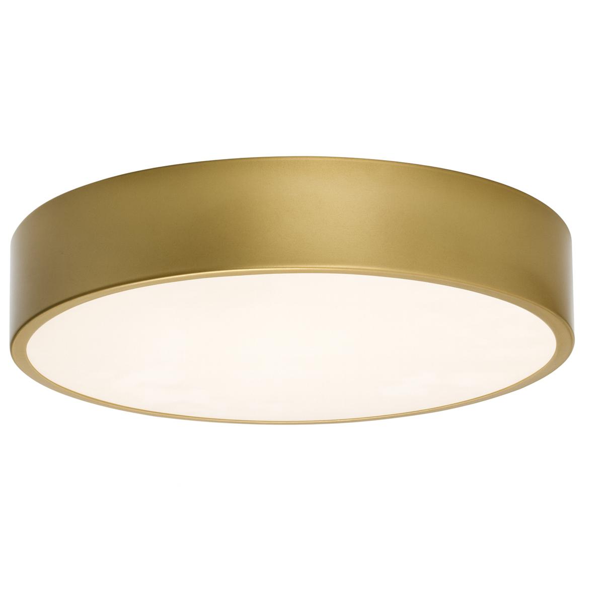 AFX BAYF14LAJUDLB Bailey LED 14 inch Light Antique Brass Flush Mount Ceiling Light