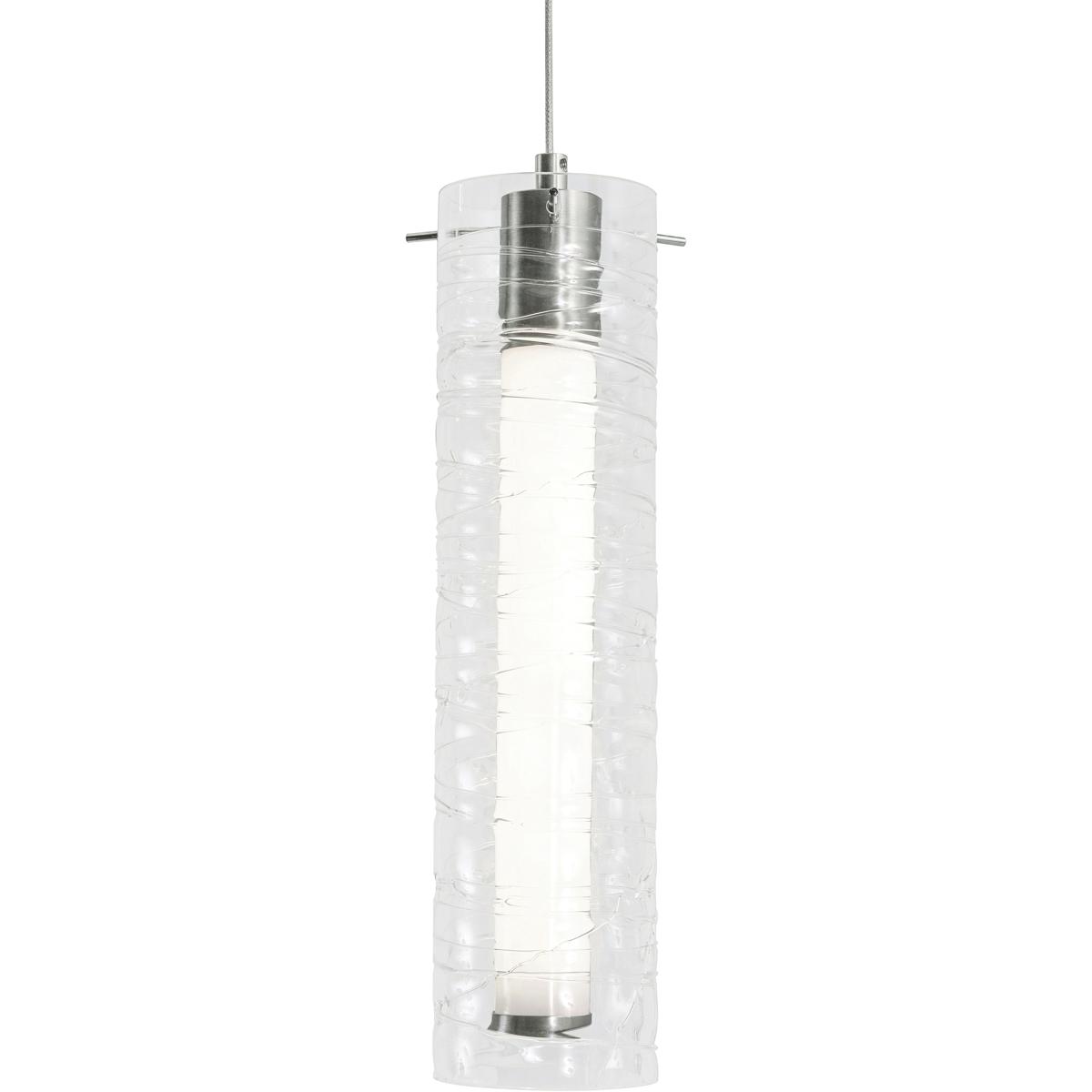 AFX BRIP04LAJUDSN Bari LED 4 inch Satin Nickel Pendant Ceiling Light
