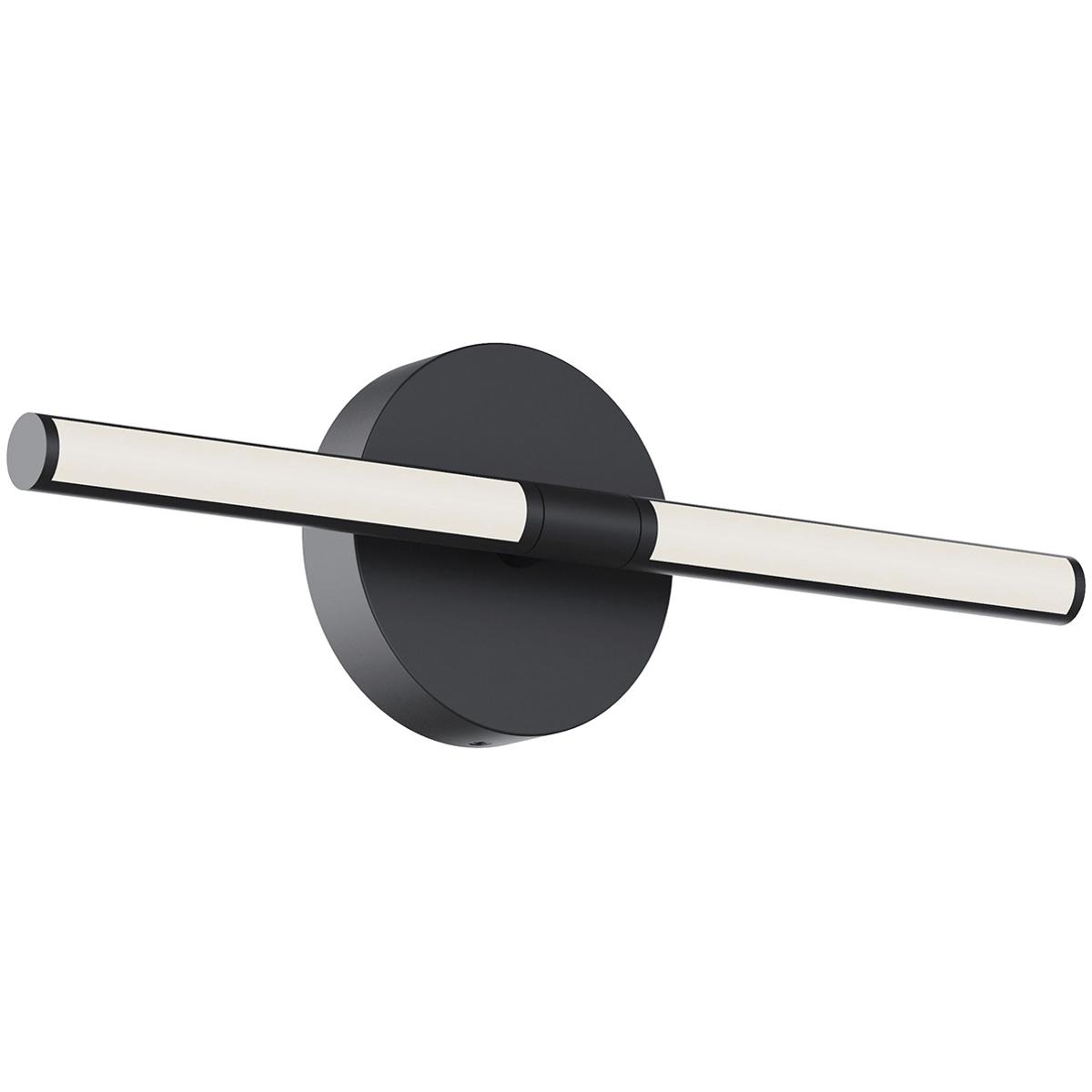 AFX CHIV1703LAJUDBK Chicago LED 17 inch Black Vanity Light Wall Light