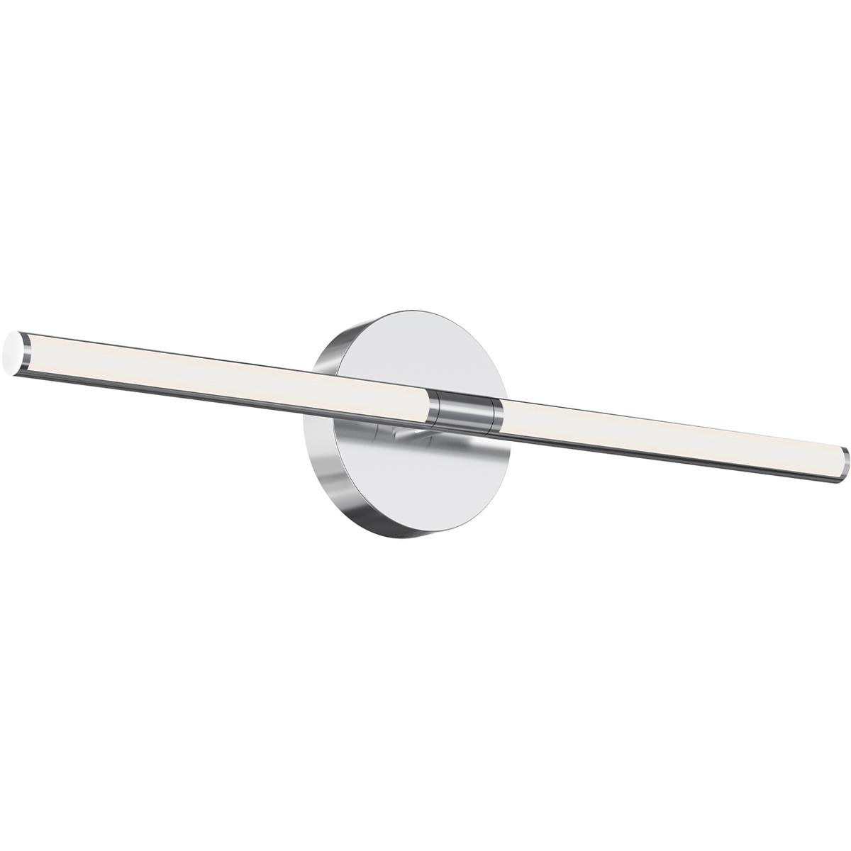 AFX CHIV2403LAJUDPC Chicago LED 24 inch Polished Chrome Vanity Light Wall Light