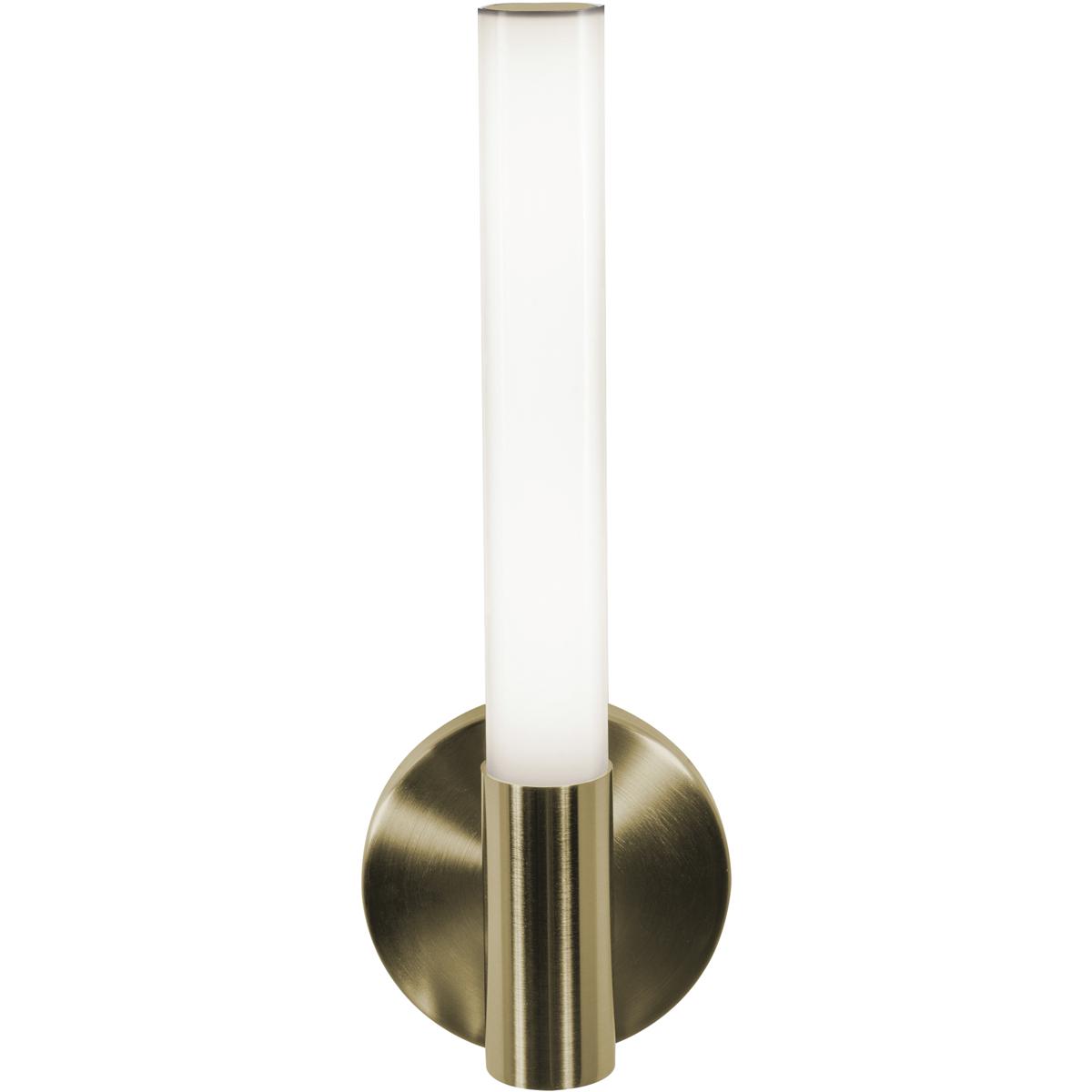 AFX DIOS0314LAJD1LB Dion LED 5 inch Light Antique Brass ADA Sconce Wall Light