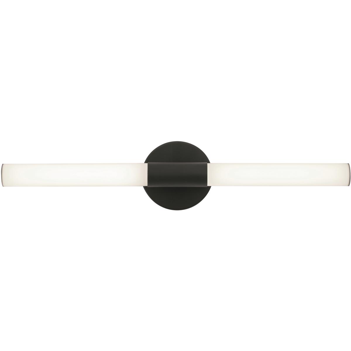 AFX DIOV2403LAJD1BK Dion LED 24 inch Black Vanity Light Wall Light