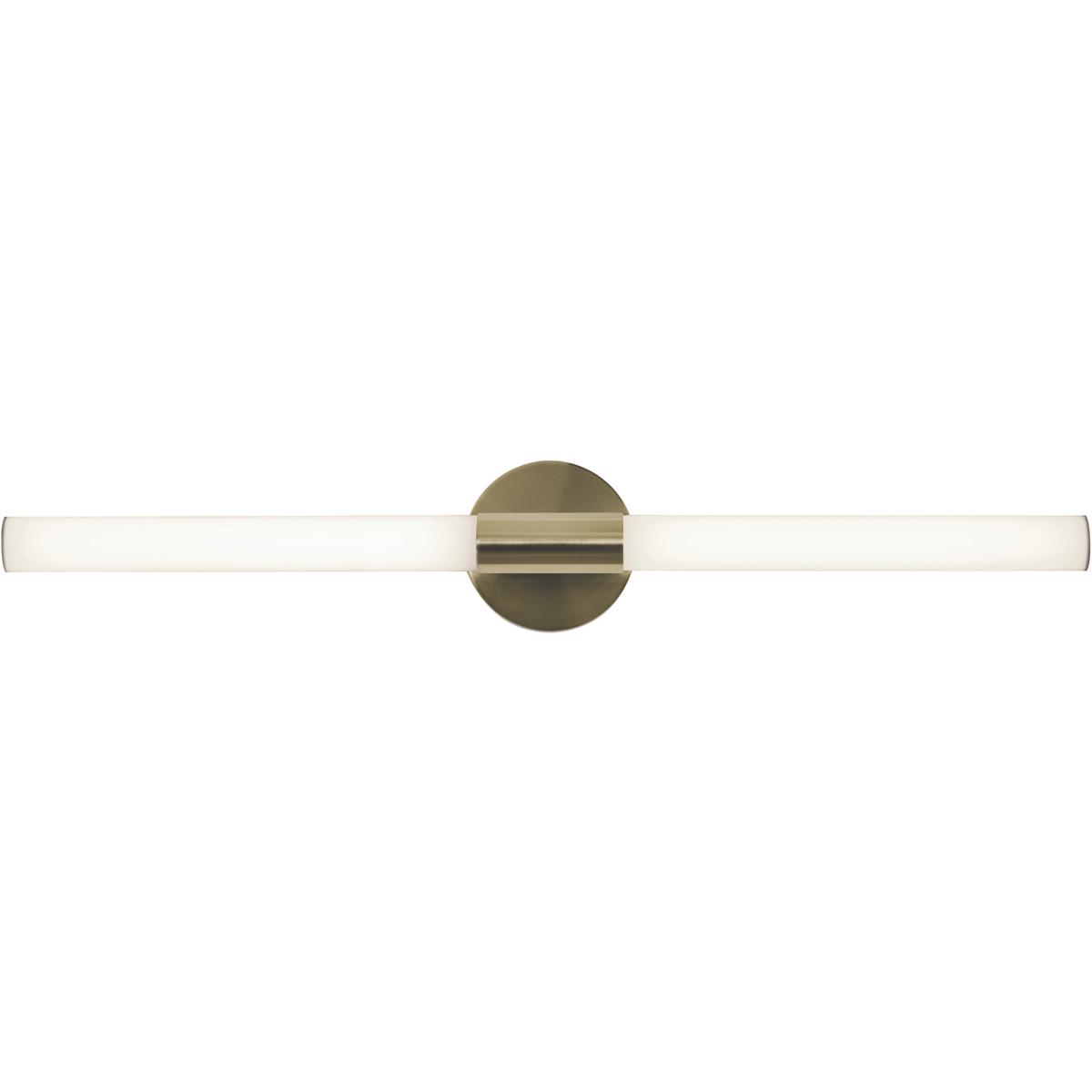 AFX DIOV3603LAJD1LB Dion LED 36 inch Light Antique Brass Vanity Light Wall Light