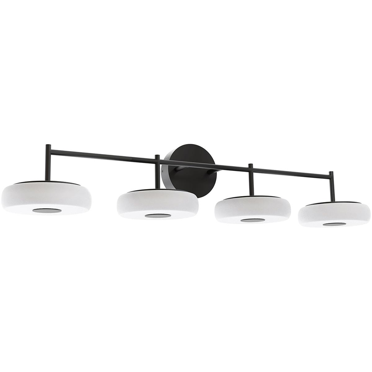 AFX JUNV4108LAJUDBK June LED 41 inch Black Vanity Light Wall Light
