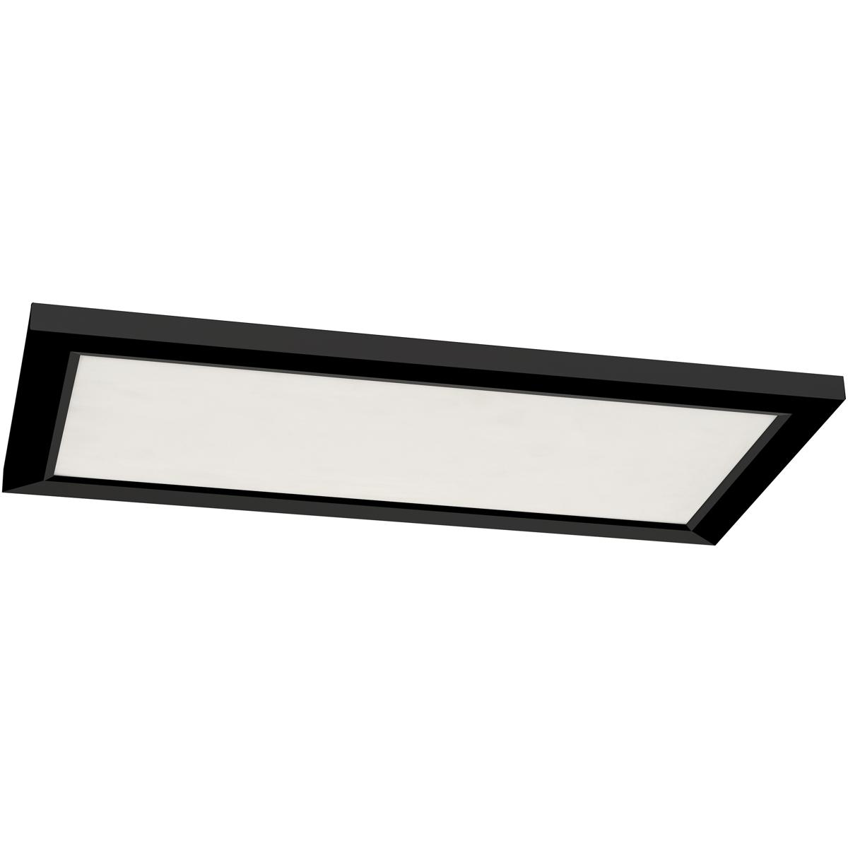 AFX LGNL2412LAJD4BK Lugano LED 12 inch Black Flush Mount Ceiling Light