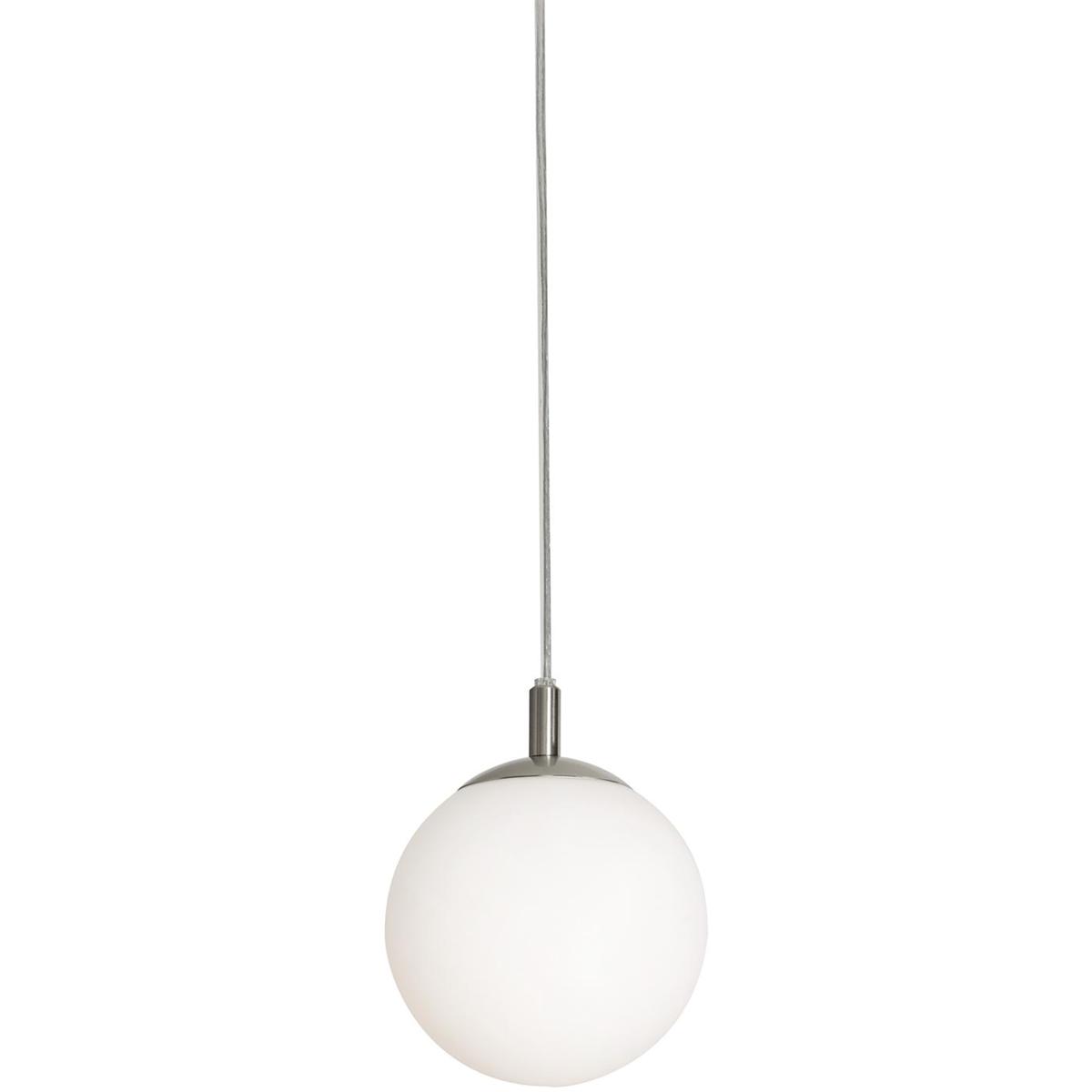 AFX LRTP11MBSN Loretto 1 Light 11.8 inch Satin Nickel Pendant Ceiling Light